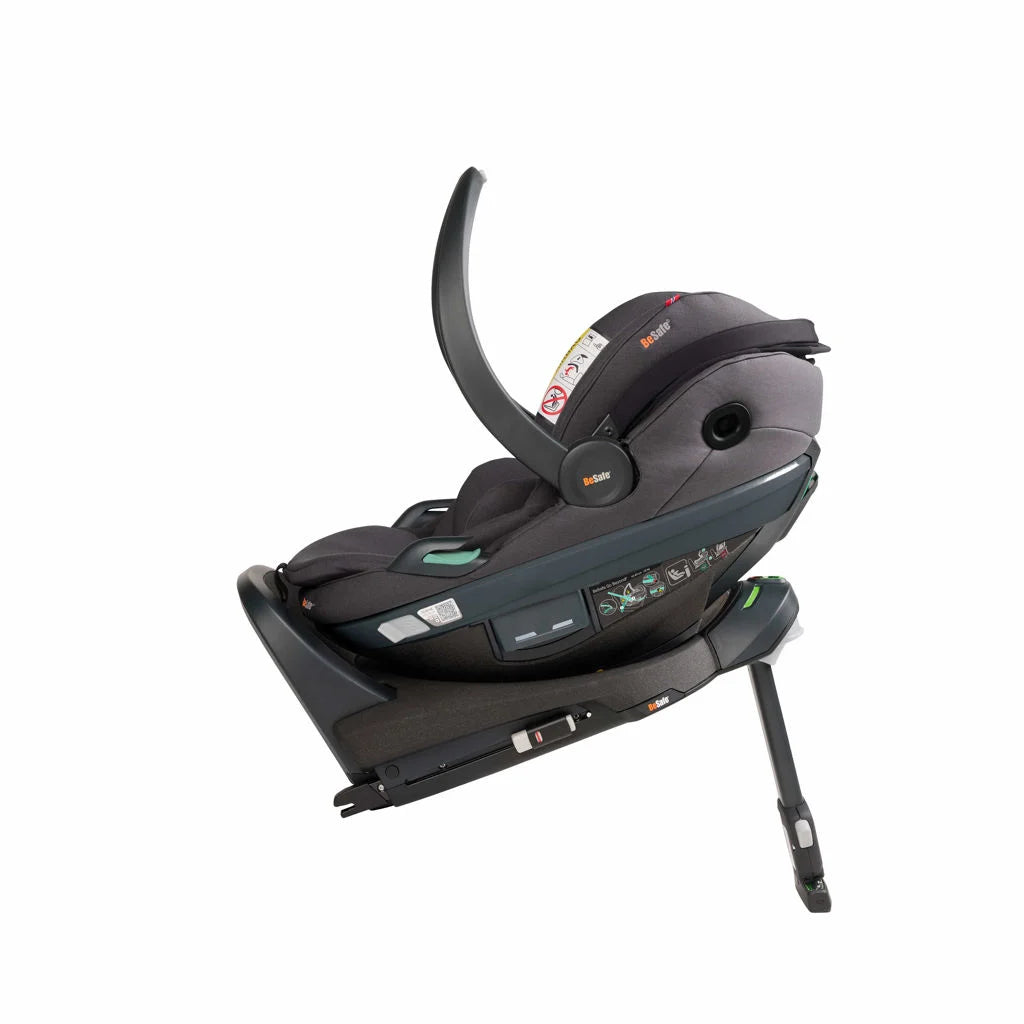 BeSafe Go Beyond² – Siège Auto Bébé Rotatif avec Active Lay Flat™