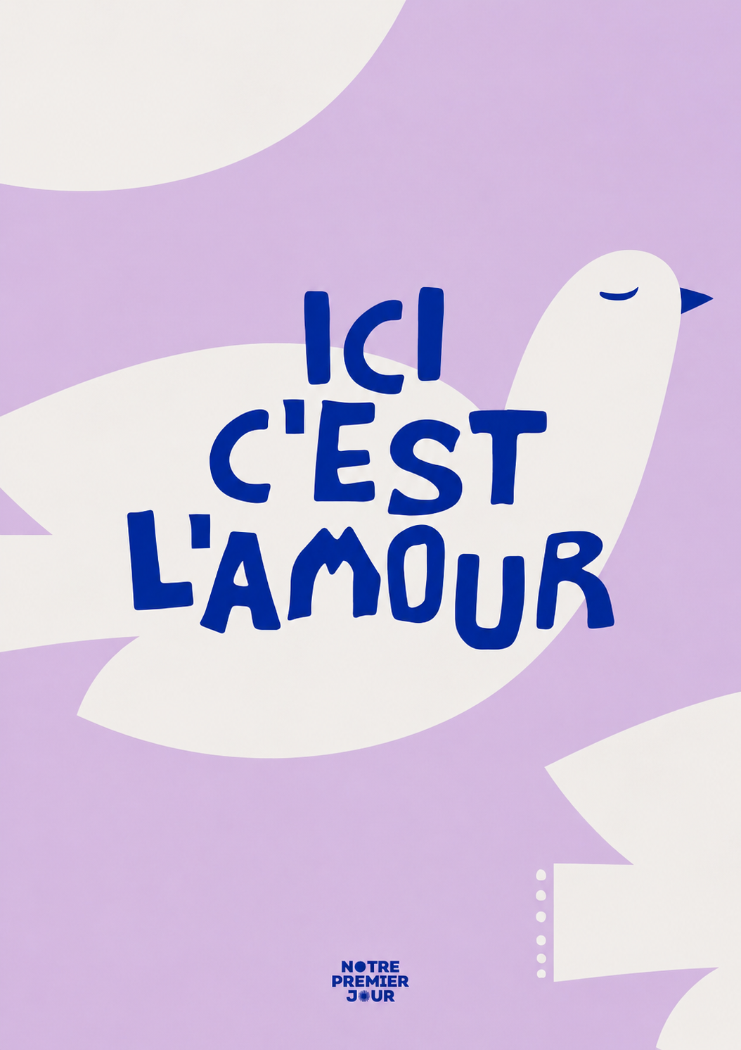 Affiche A4 - Décoration - Notre 1er jour
