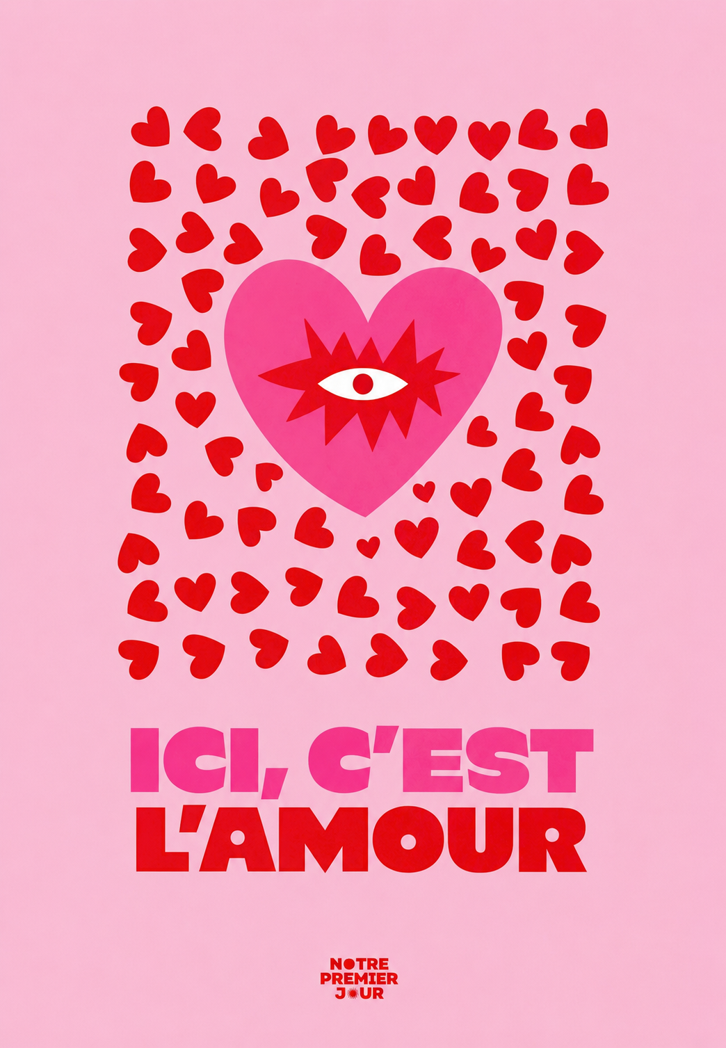 Affiche A4 - Décoration - Notre 1er jour