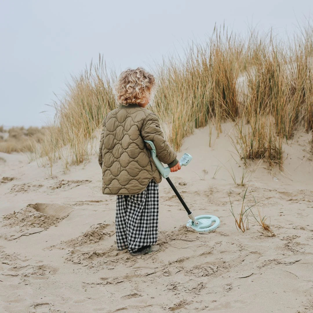 KIDYMETAL – Détecteur de métaux pour enfant rechargeable avec kit chasse au trésor
