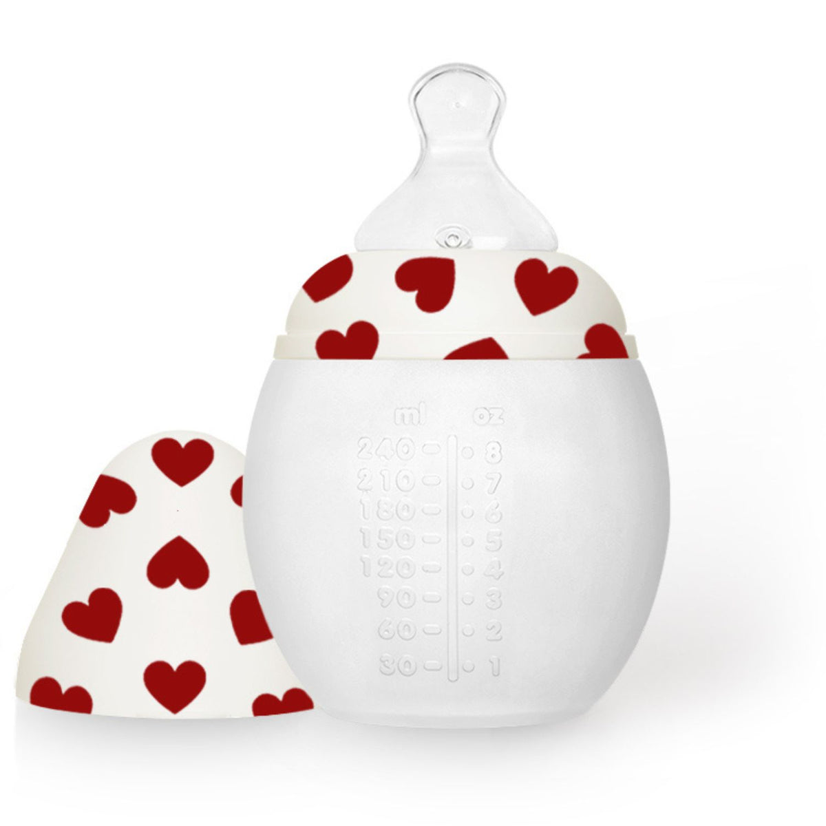 Biberon anti-colique 240 ml en silicone médical | Elhée – Dès 0 mois
