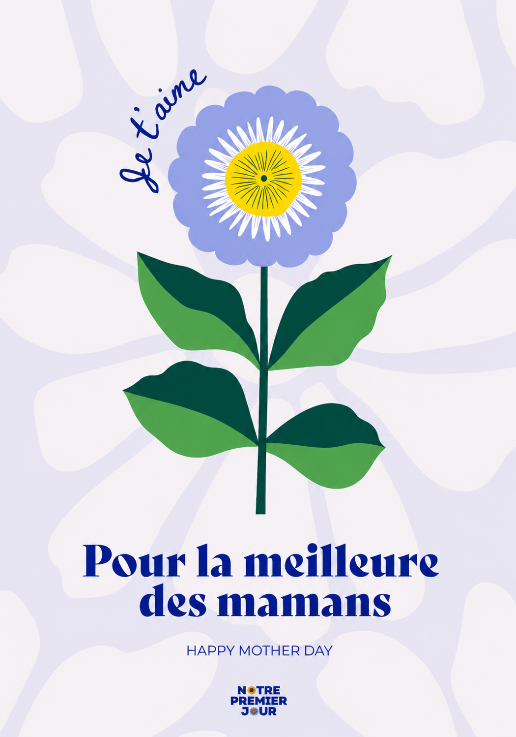Affiche A4 - Décoration - Notre 1er jour