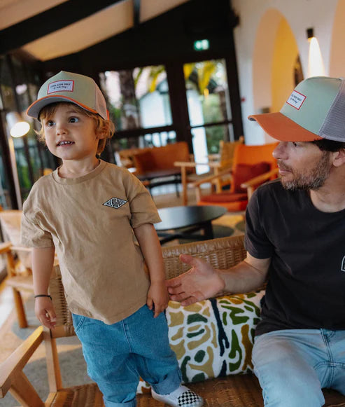 Casquette Trucker Enfant & Bébé – Mini Anis | Hello Hossy®