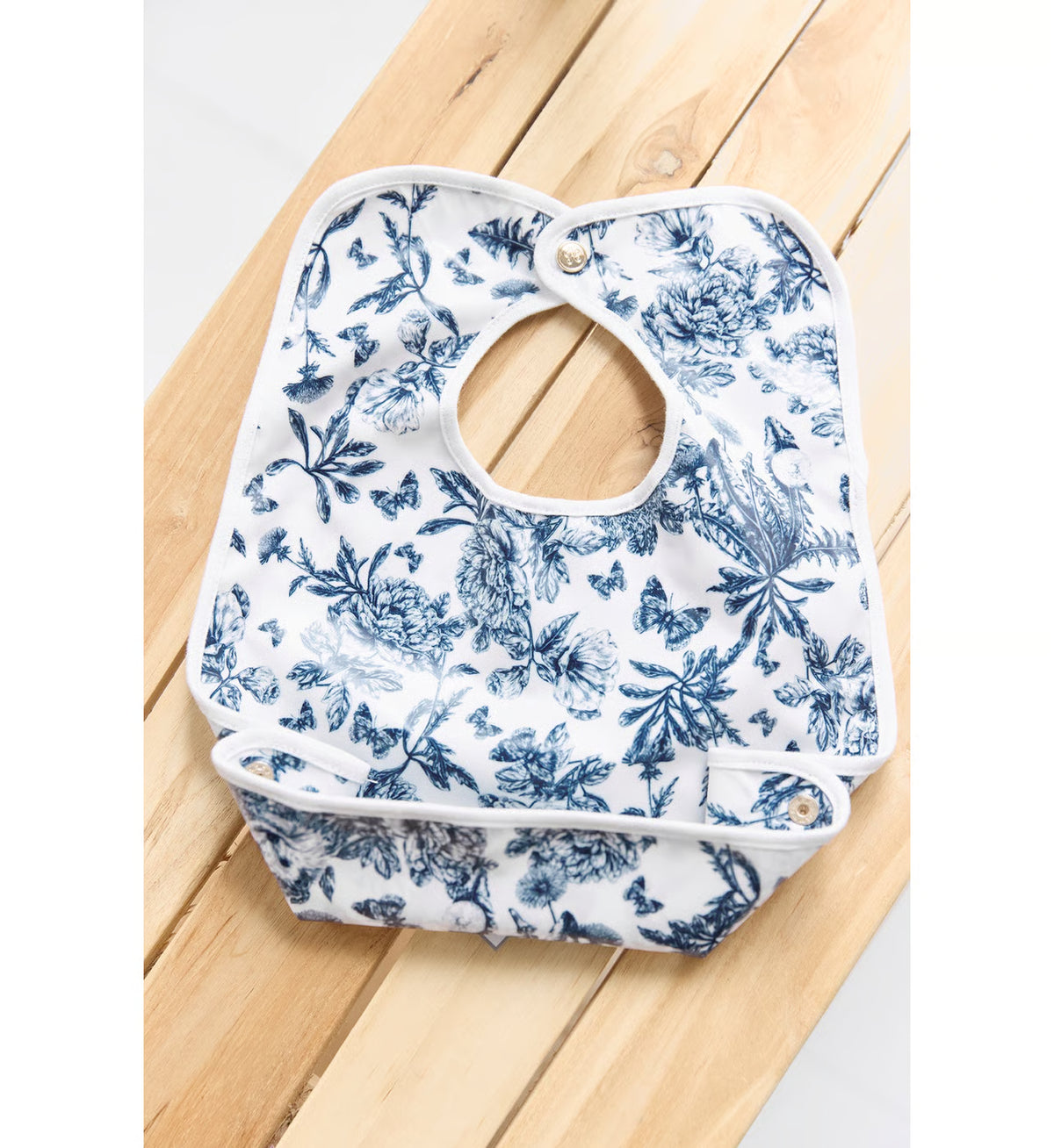 Bavoir toile enduite – Imprimé Toile de Jouy | Tartine et Chocolat