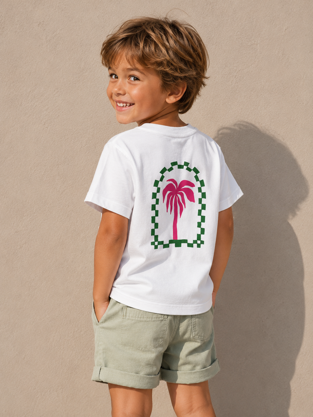 Tee-shirt enfant blanc - Anouk & Ninon