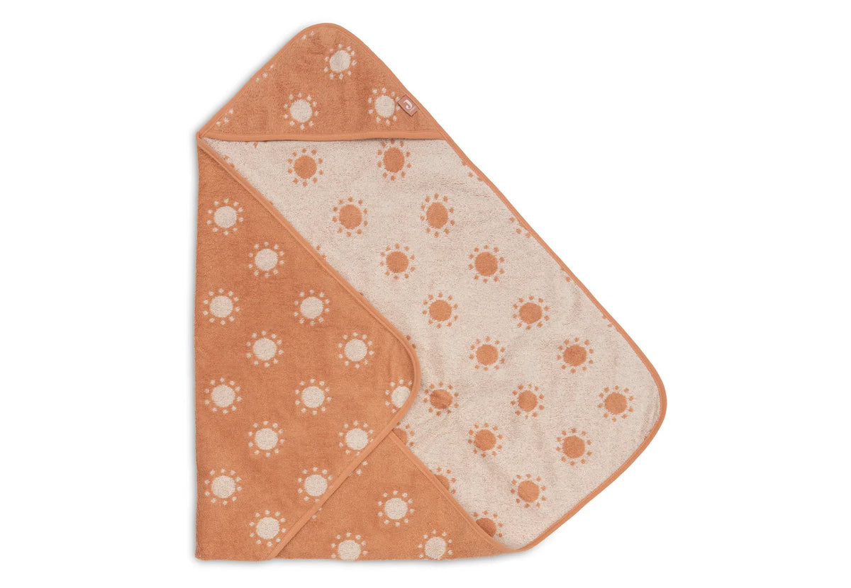 Cape de Bain Bébé Éponge Jacquard 75x75 cm – 100% Coton OEKO-TEX
