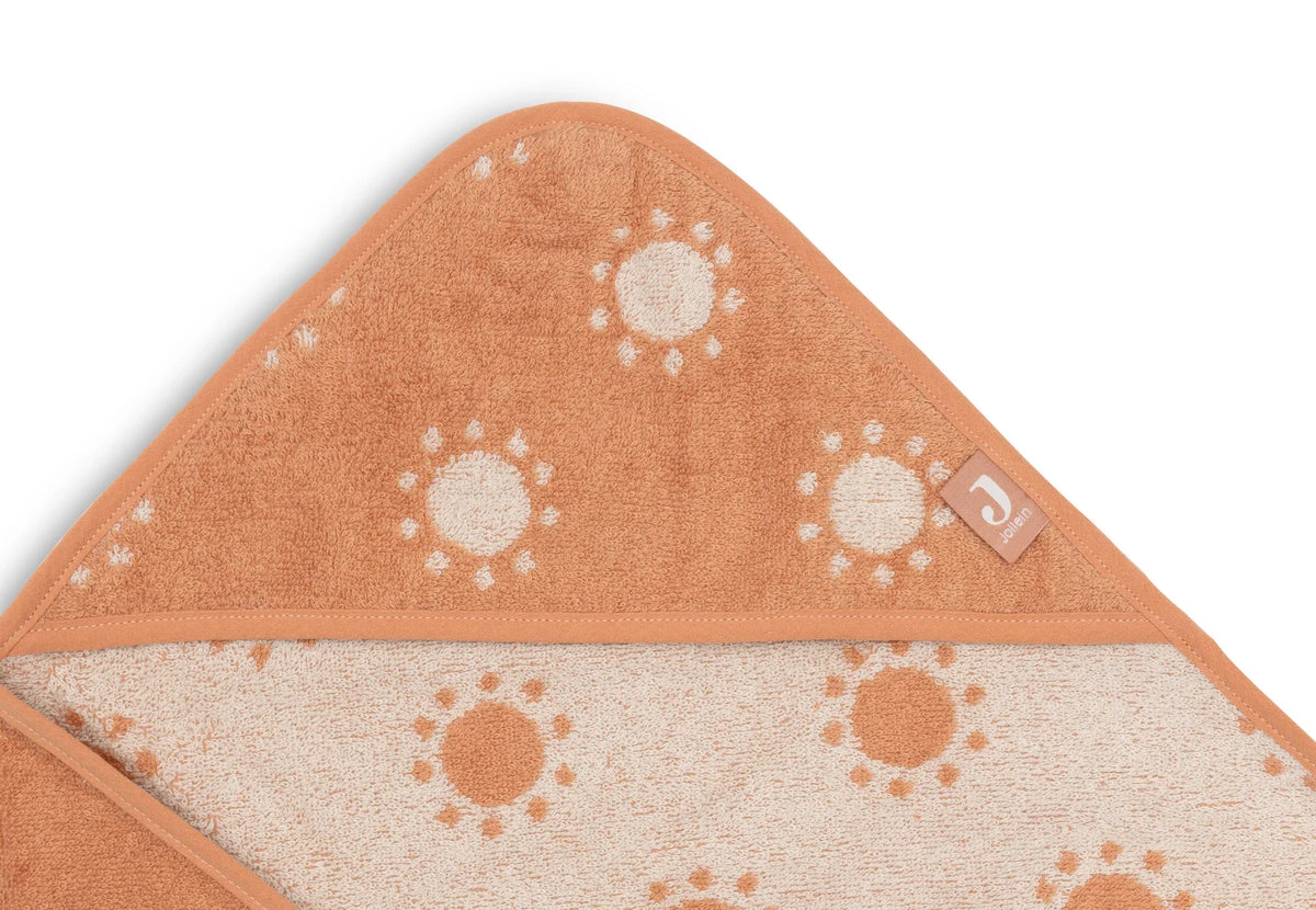 Cape de Bain Bébé Éponge Jacquard 75x75 cm – 100% Coton OEKO-TEX
