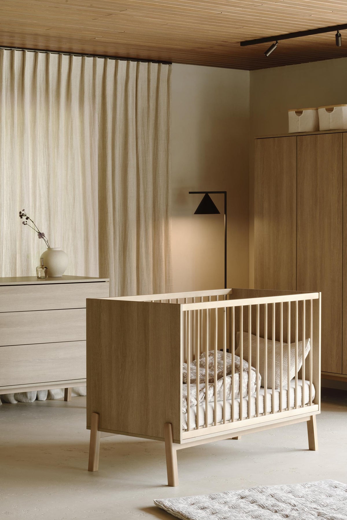 Lit Ashi 120 x 60 cm – Lit bébé en bois massif