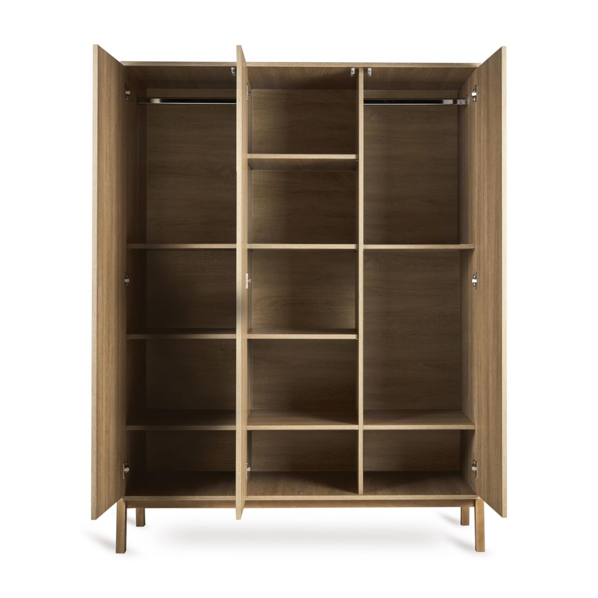 Armoire Ashi XL – Grande armoire 3 portes pour chambre bébé