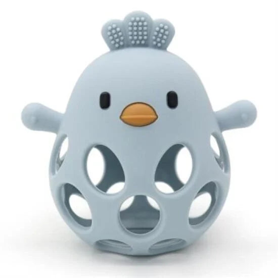 Balle de dentition poussin en silicone