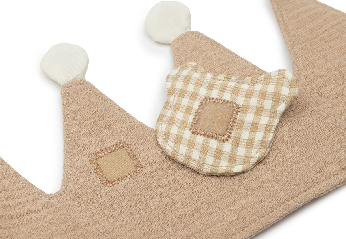 Couronne d’anniversaire en tissu avec chiffres – Teddy Bear