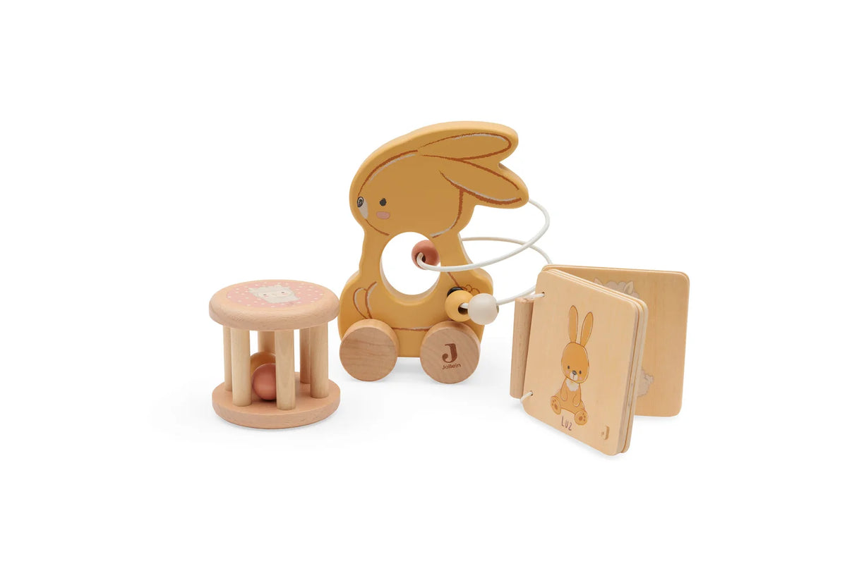 Coffret de jouets d’éveil en bois – Jollein