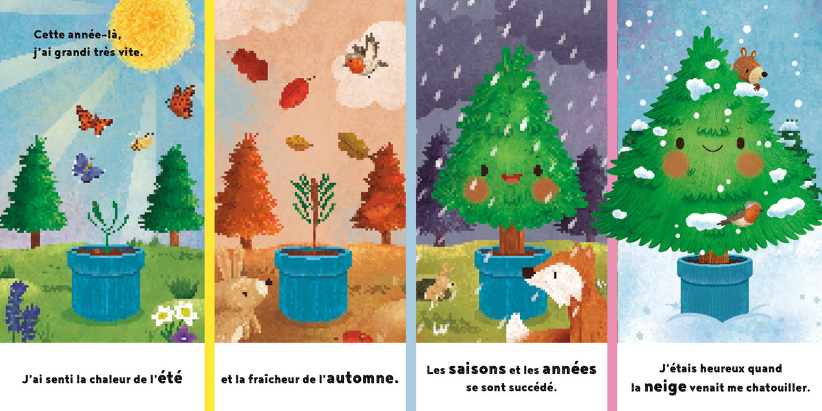 Le petit sapin de Noël – Album illustré 3 à 6 ans