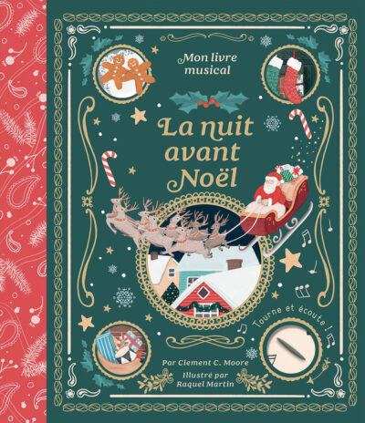 La nuit avant Noël – Livre musical à remontoir
