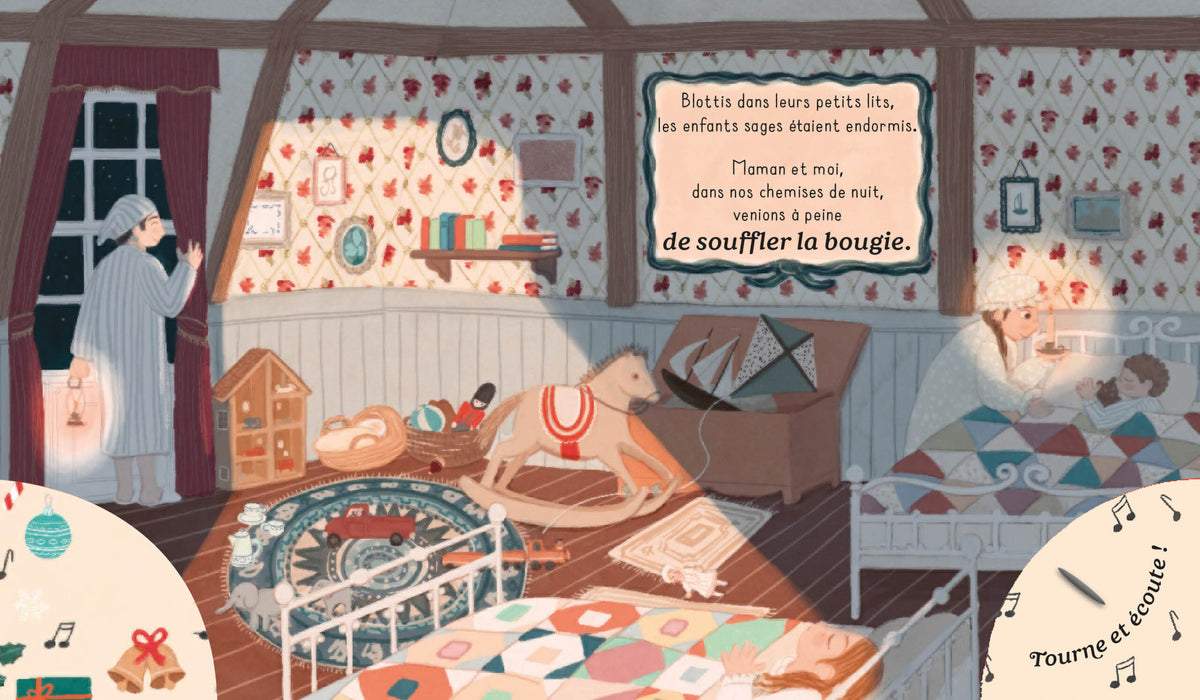 La nuit avant Noël – Livre musical à remontoir