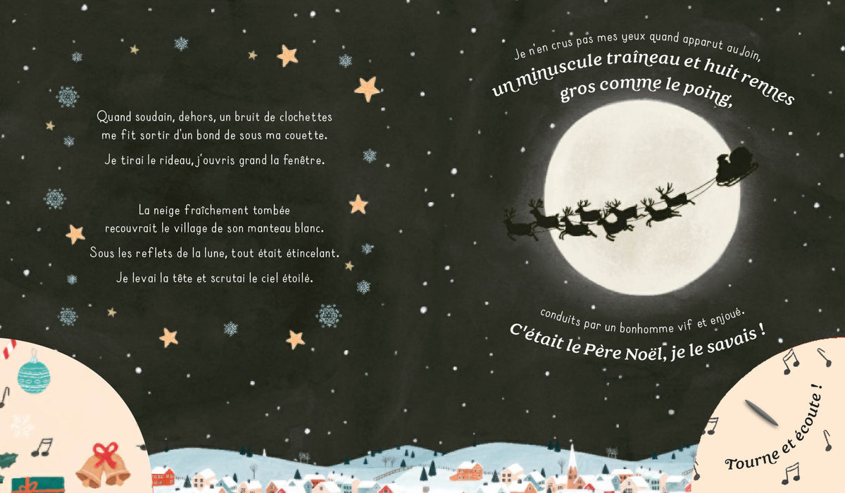 La nuit avant Noël – Livre musical à remontoir