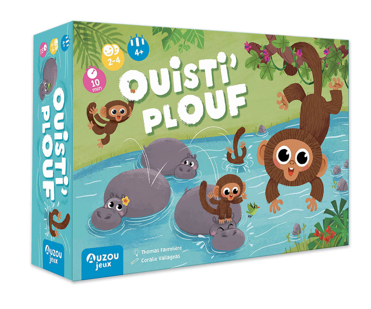 Ouisti'Plouf – Jeu de mémoire et de tactique dès 4 ans | P'tit Jeu