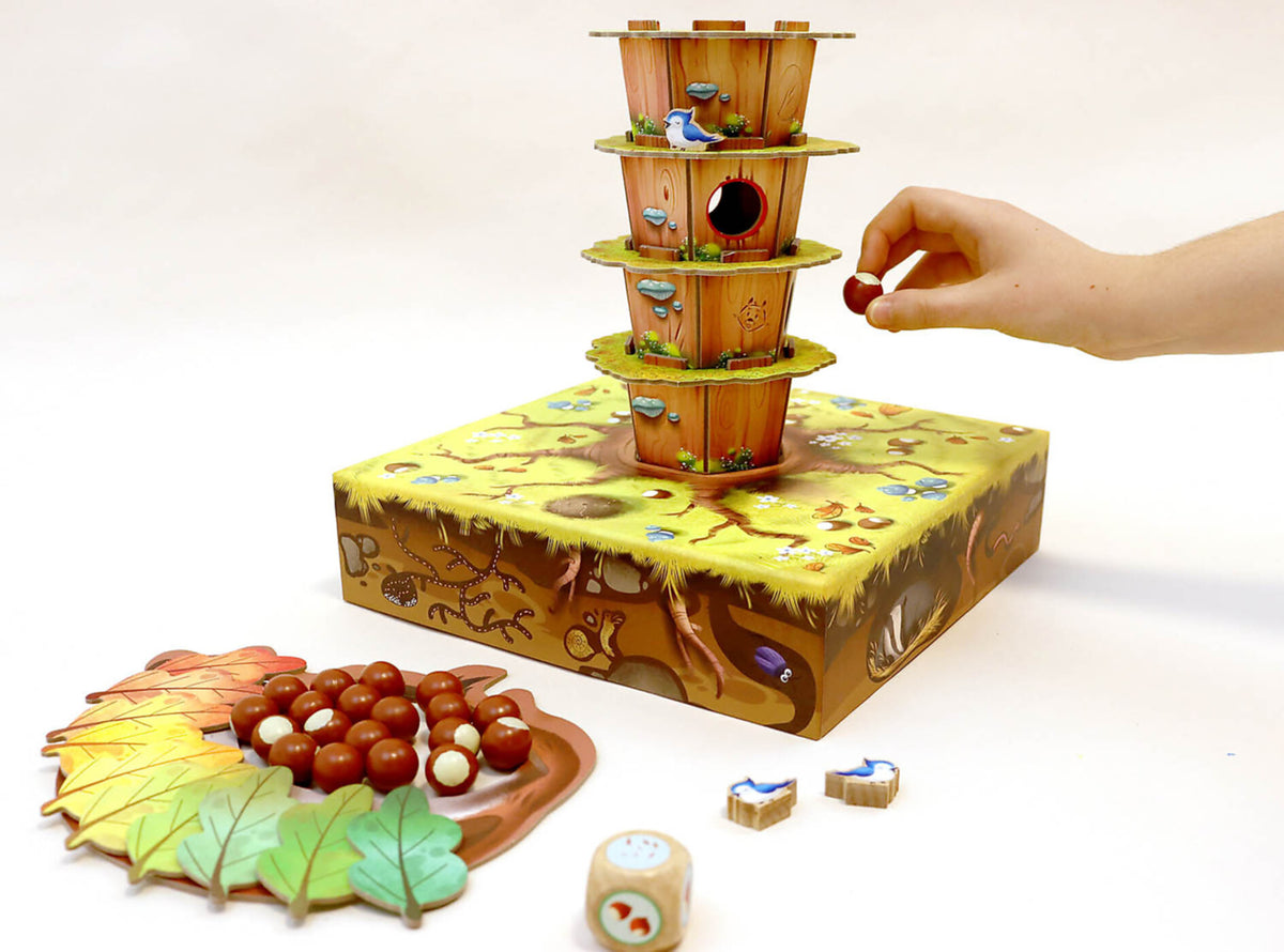 Grand Jeu – Opération Noisettes | Jeu sonore dès 3 ans