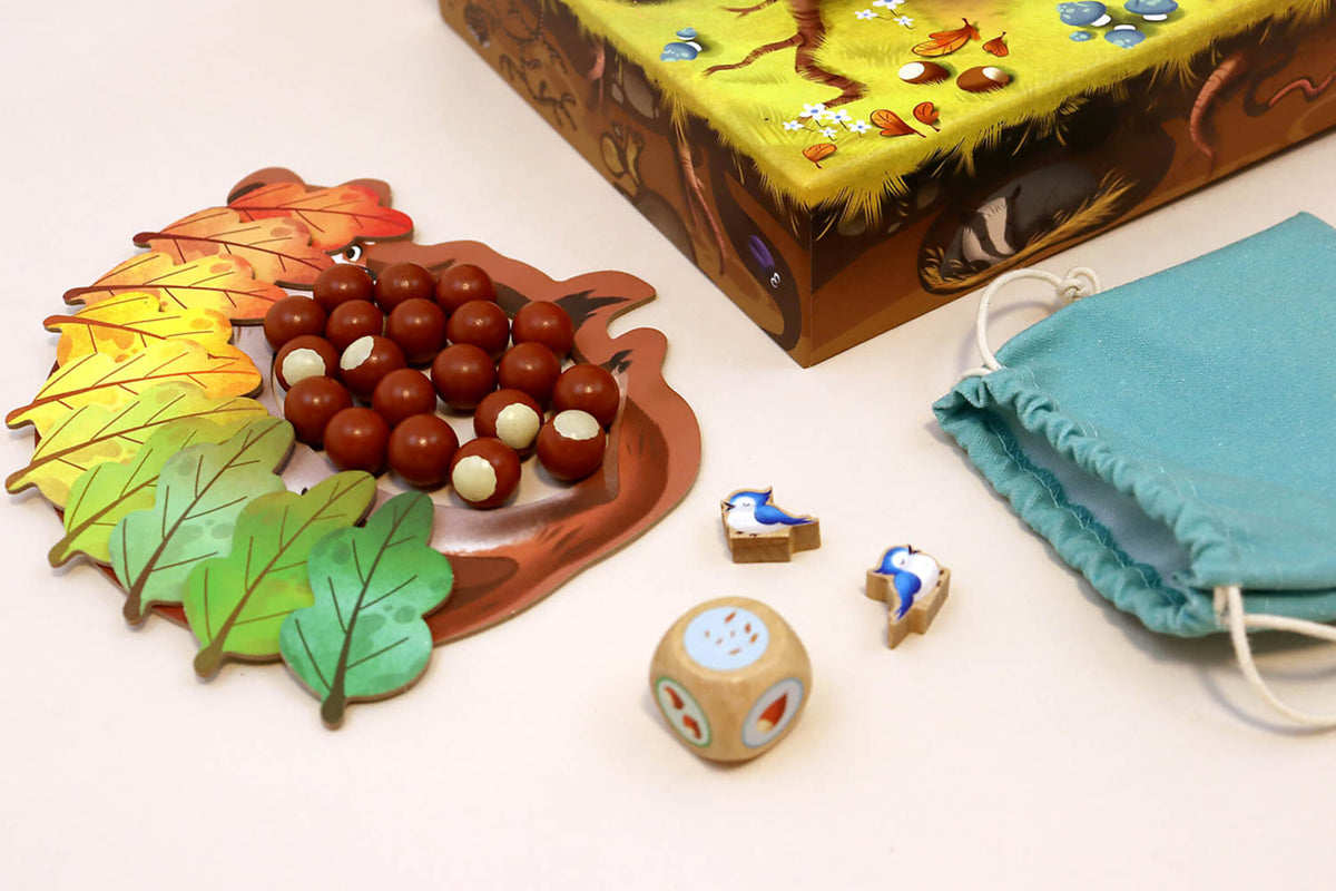 Grand Jeu – Opération Noisettes | Jeu sonore dès 3 ans