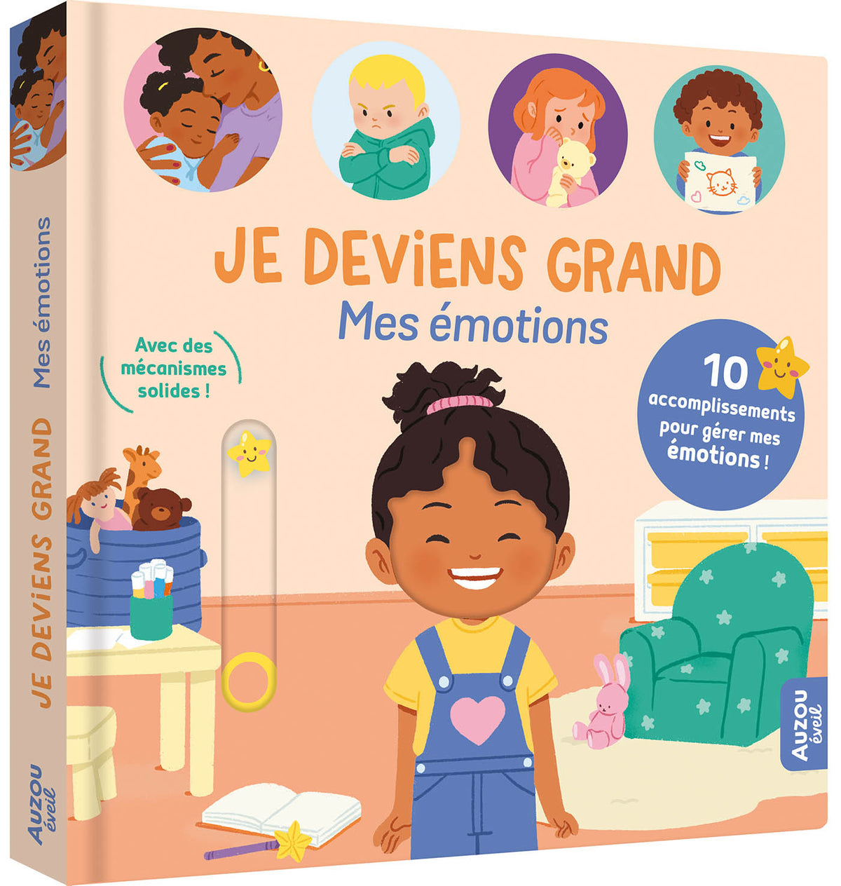 Je Deviens Grand – Mes Émotions | Livre éveil bébé dès 1 an