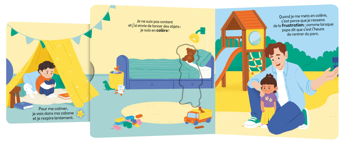 Je Deviens Grand – Mes Émotions | Livre éveil bébé dès 1 an
