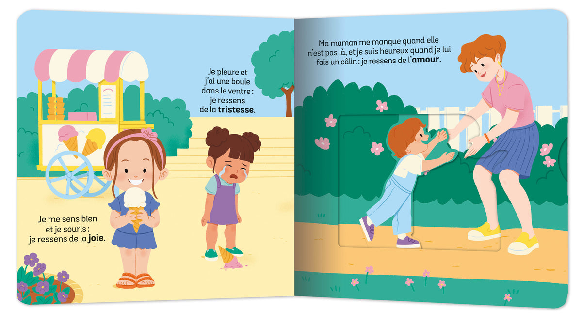 Je Deviens Grand – Mes Émotions | Livre éveil bébé dès 1 an