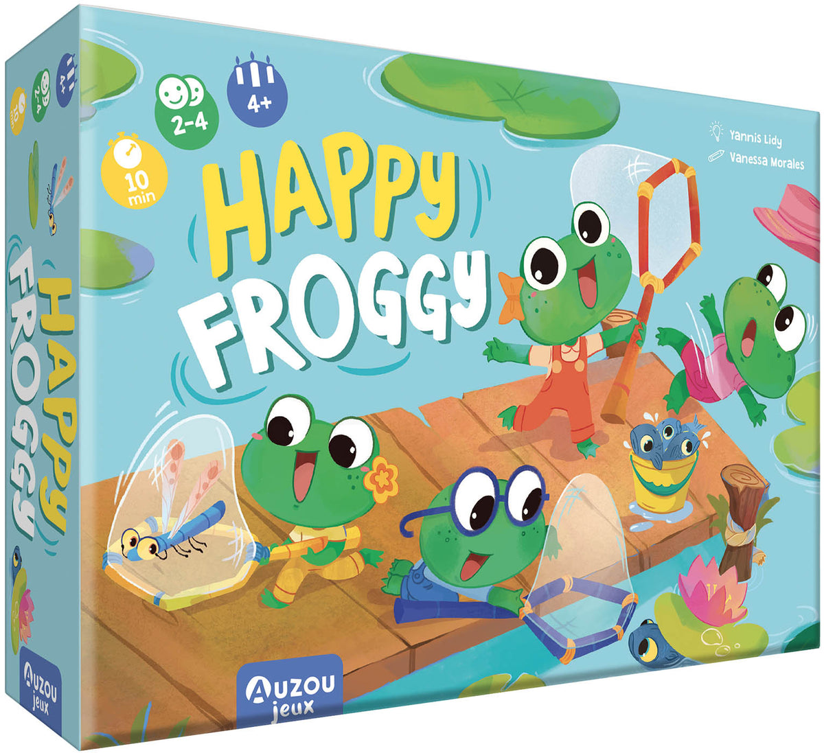 P'tit jeu Happy Froggy – Jeu de rapidité et d'observation dès 4 ans