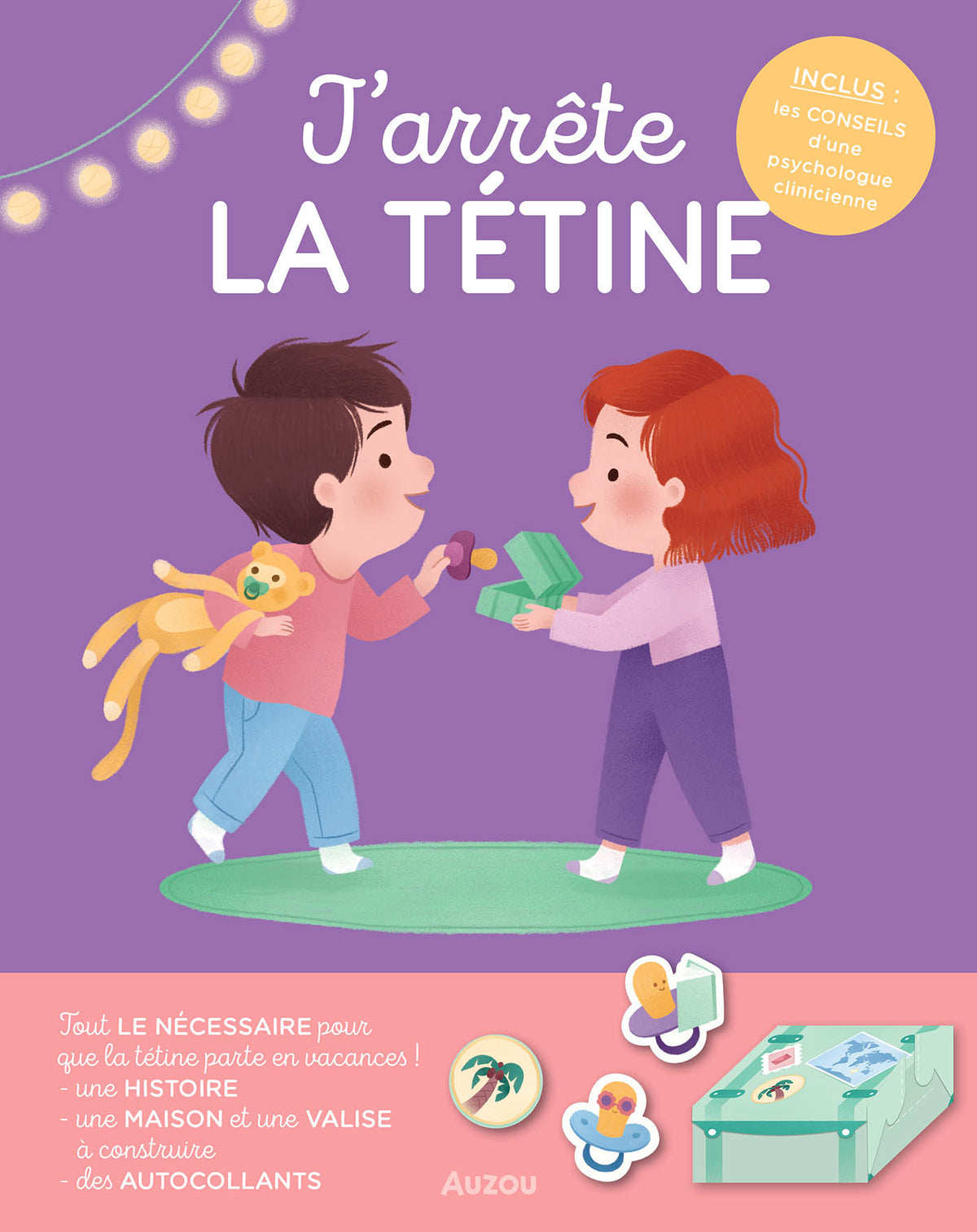 Livre éducatif avec autocollants