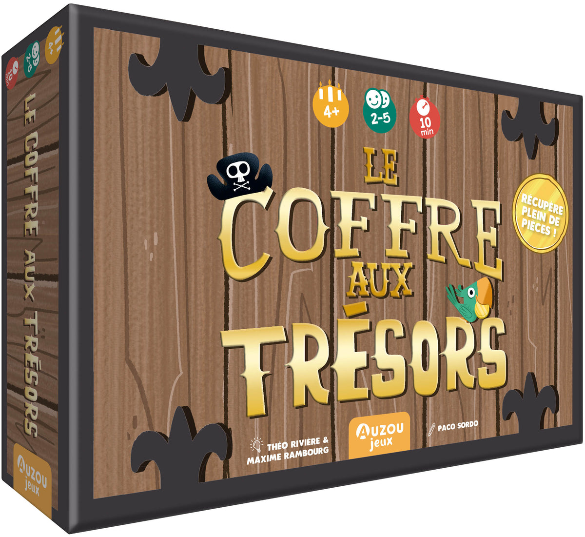 P'tit jeu – Le coffre aux trésors | Jeu de pirates dès 4 ans