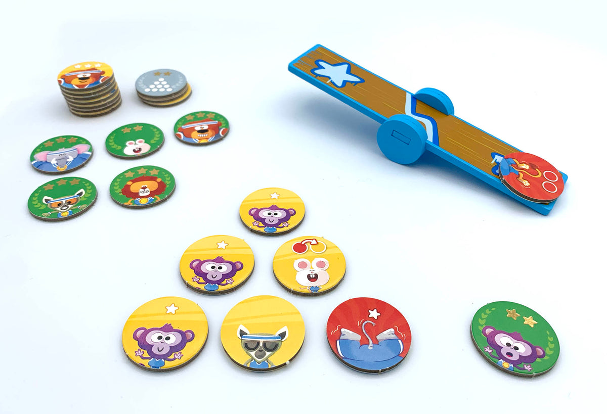 Grand jeu Salto – Jeu de société dès 6 ans – Auzou