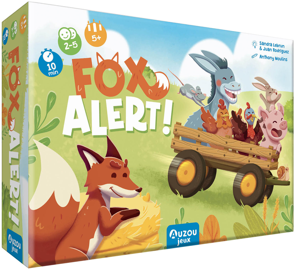 P'tit jeu - Fox Alert! | Jeu coopératif de mémoire et bruitage dès 5 ans