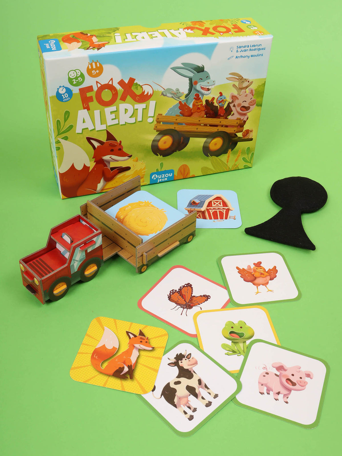 P'tit jeu - Fox Alert! | Jeu coopératif de mémoire et bruitage dès 5 ans