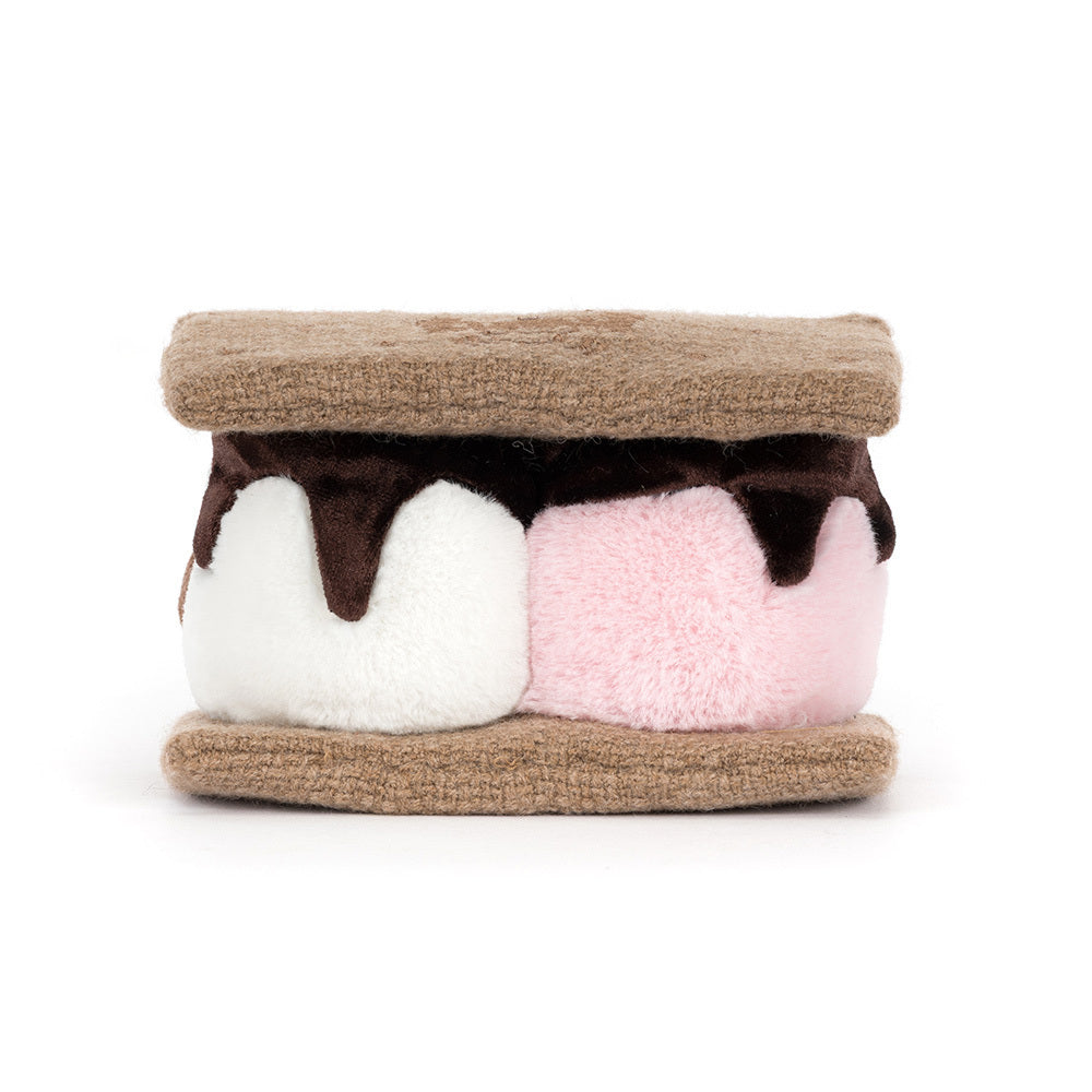 Amuseables S'mores Jellycat – Duo Guimauve & Chocolat