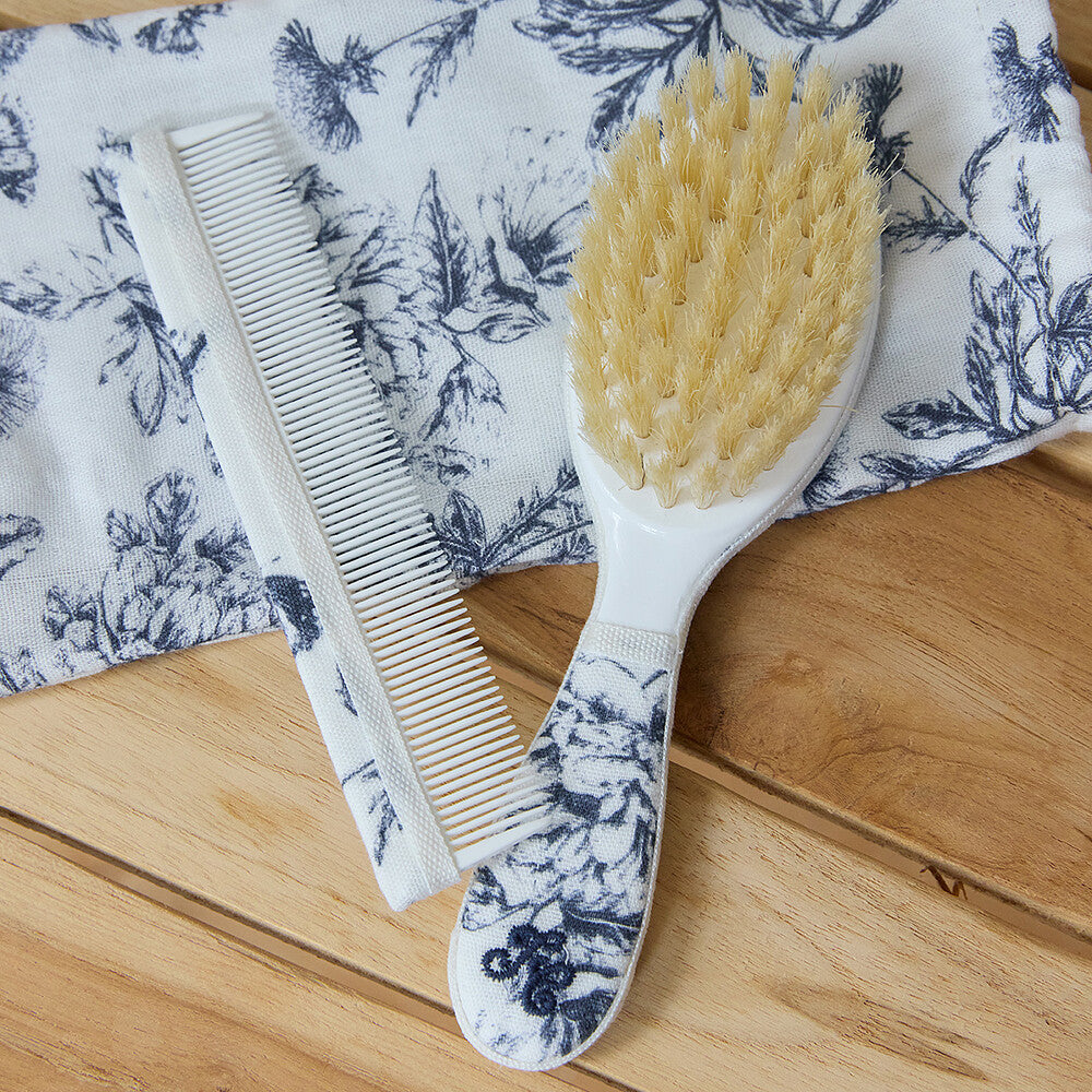 Brosse et Peigne Toile de Jouy – Tartine et Chocolat