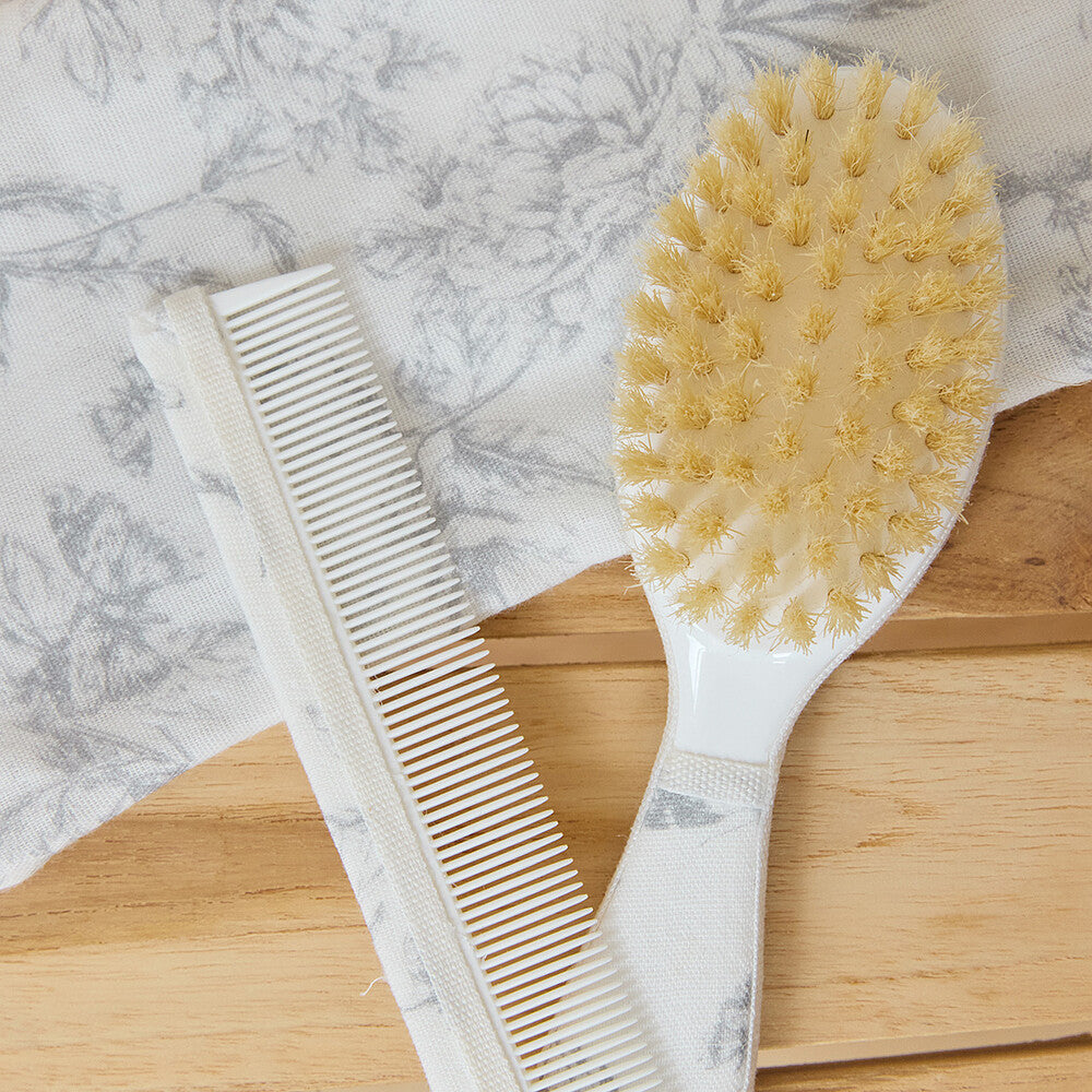 Brosse et Peigne Toile de Jouy – Tartine et Chocolat