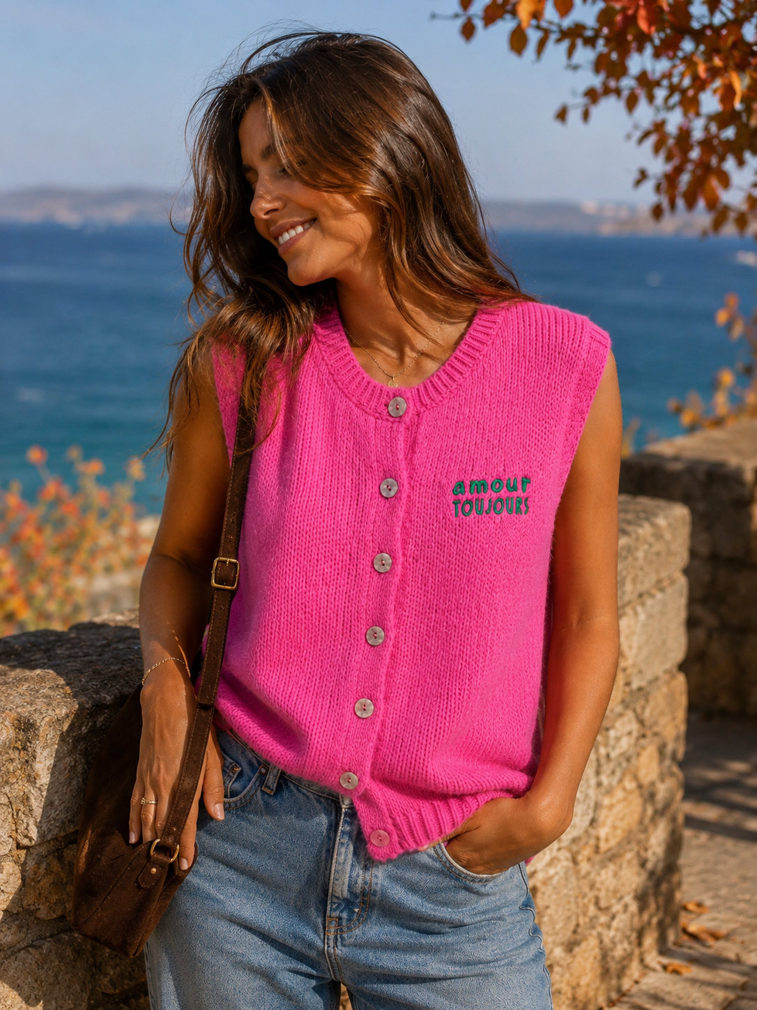Pull gilet Gabrielle - Anouk & Ninon