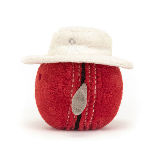 Jellycat Amuseables Sports Cricket Ball – Peluche Balle de Cricket
