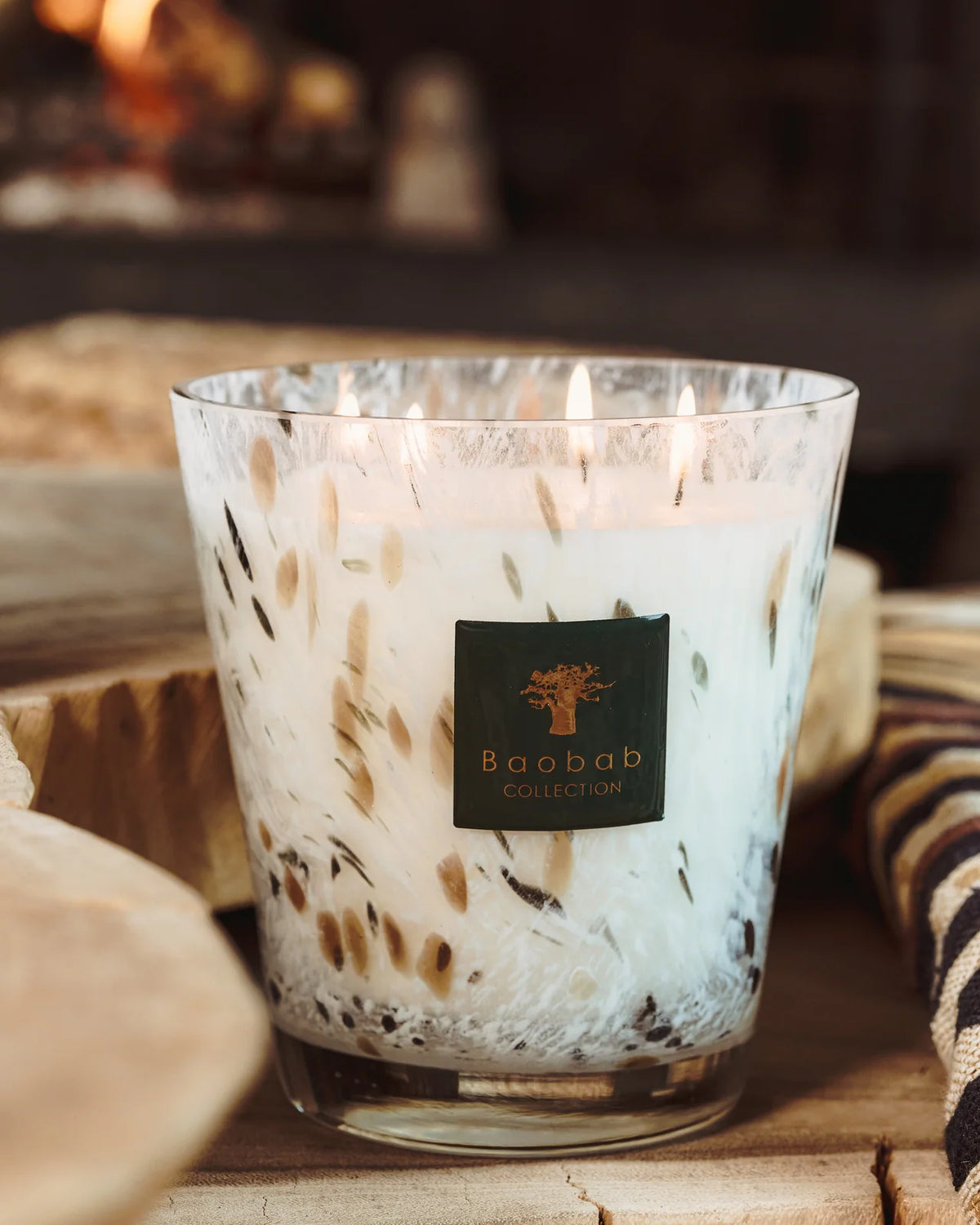 Bougie parfumée Halona White World - Baobab Collection