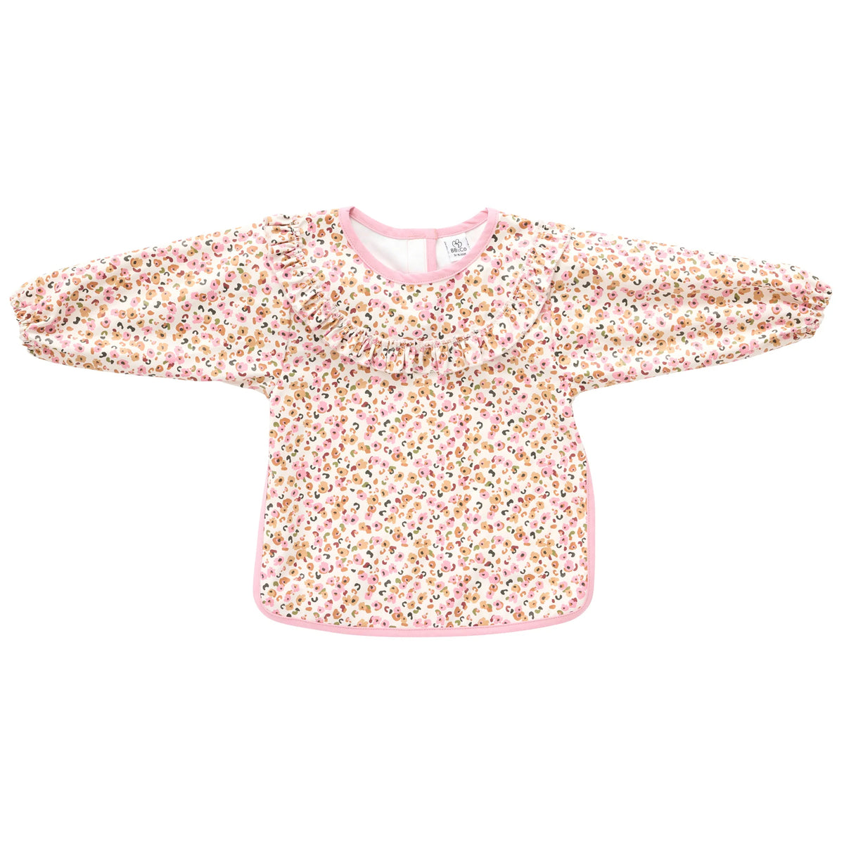Bavoir-tablier imperméable col claudine  | Manches longues