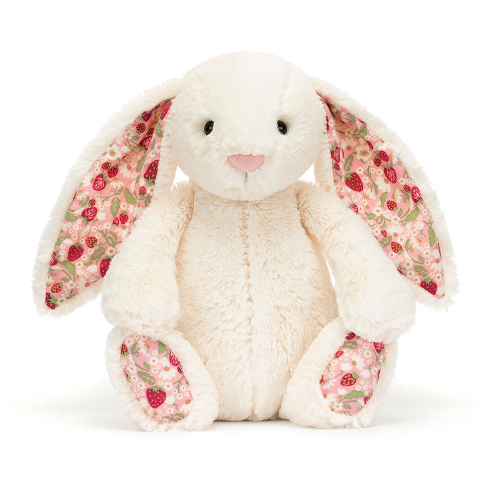 Blossom Cream Bunny 'Berry' – Peluche Lapin Jellycat