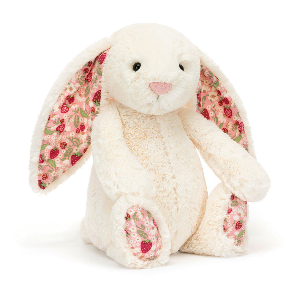 Blossom Cream Bunny 'Berry' – Peluche Lapin Jellycat