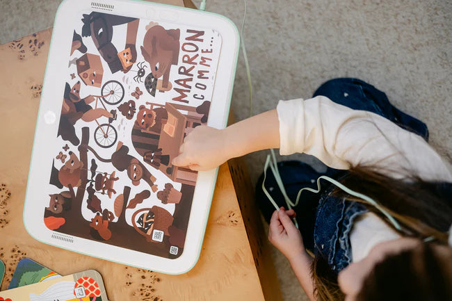 Coffret 5 cartes interactives Kézaco – Bugali | Éveil bilingue dès 18 mois