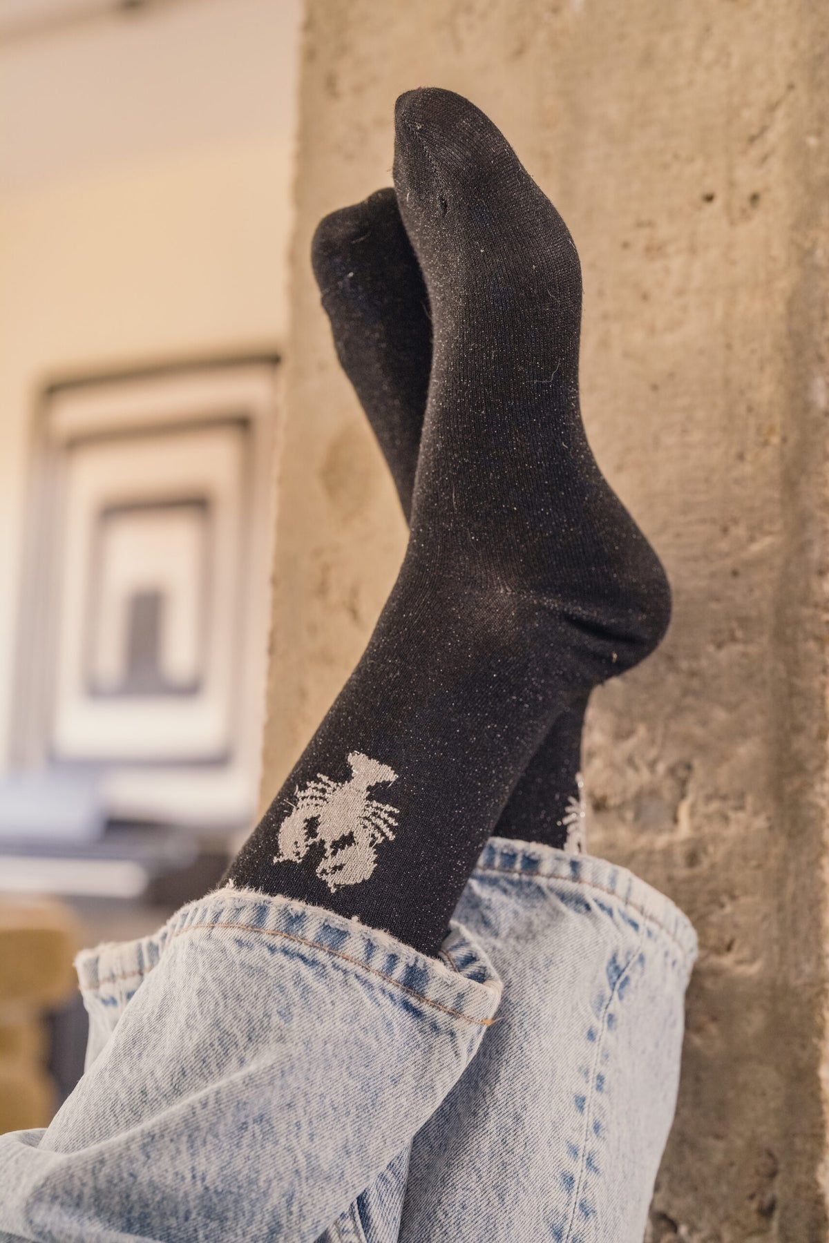 Chaussettes à paillettes Célia – Anouk & Ninon