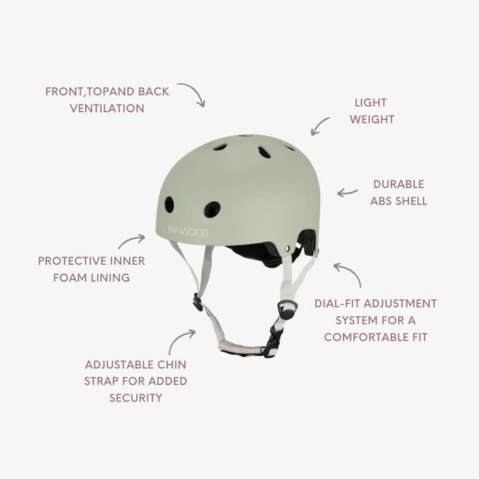 Casque Éco Banwood Enfant (50-54 cm)