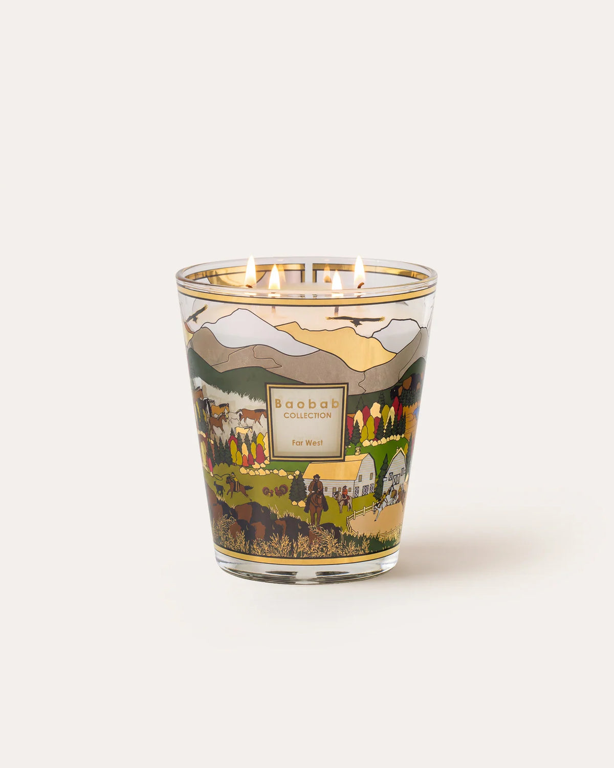Bougie parfumée Far West – Baobab Collection