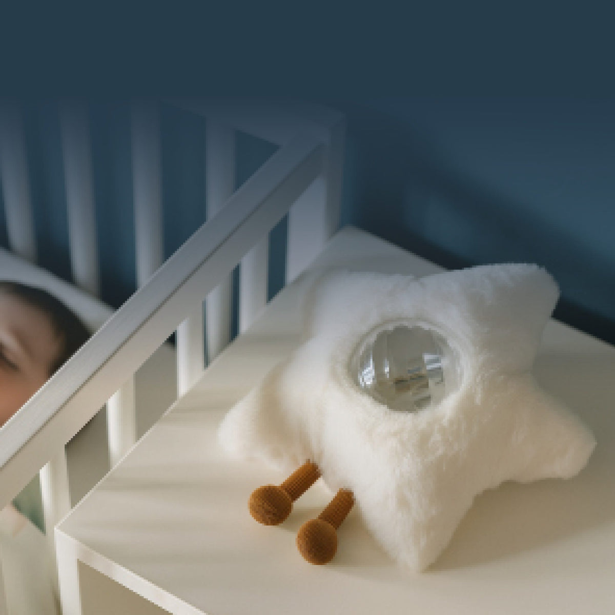 GAIA – Projecteur Galaxie & Aurores Boréales | Veilleuse Bébé avec Sons Apaisants