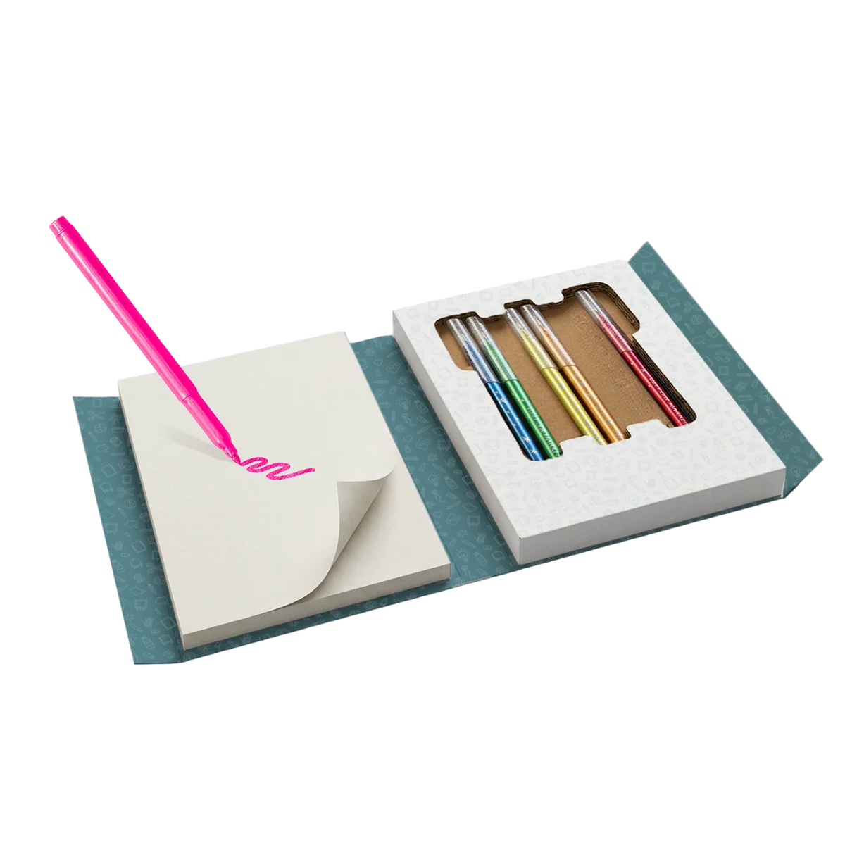 Kit créatif paillettes KIDYDRAW-PAD
