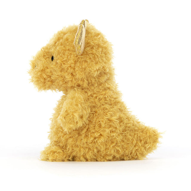 Little Dragon – Peluche Dragon Safran avec Cornes et Ailes