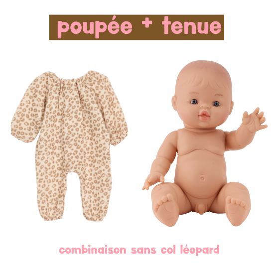 Poupée garçon Louis 34 cm + tenue