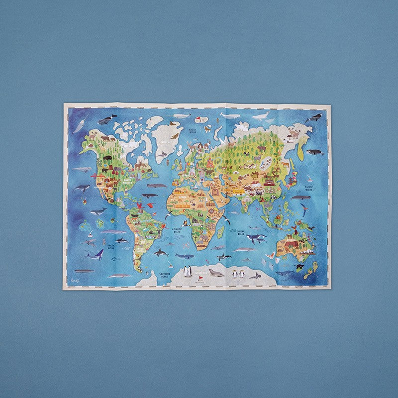 Wonderful World – Jeu de géographie et merveilles du monde Learn&Fun